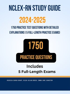 cover image of NCLEX-RN Study Guide 2024-2025